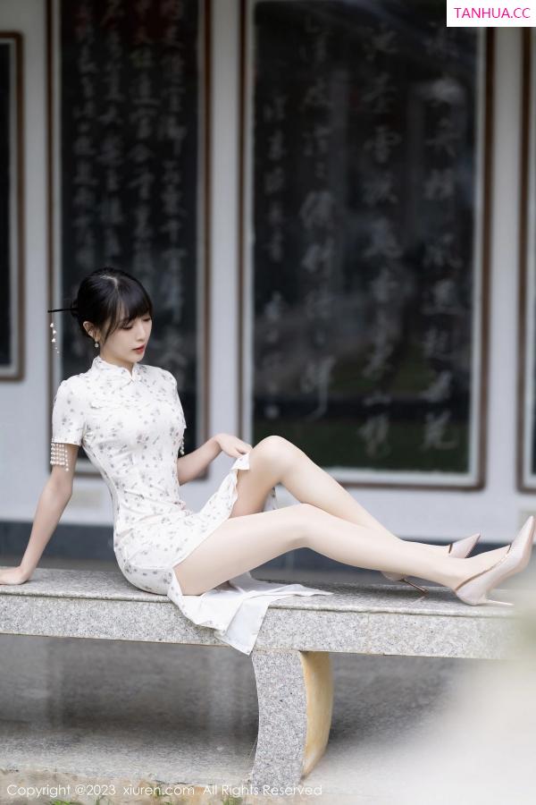 林星阑  [XiuRen]高清写真图 2023.03.01 No.6346 林星阑 旗袍美腿第11张图片